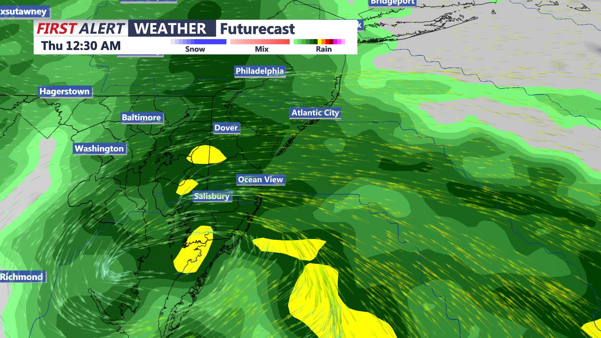 Coastal Storm Possible